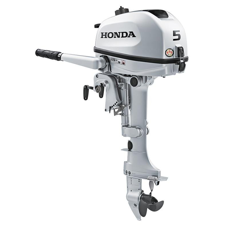 HONDA 5 HP BF5DHSHNA Outboard | 15″ Shaft | Manual Start | Manual Tilt - Image 2