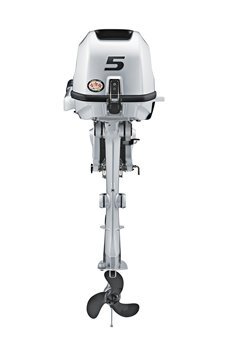 HONDA 5 HP BF5DHSHNA Outboard | 15″ Shaft | Manual Start | Manual Tilt - Image 3